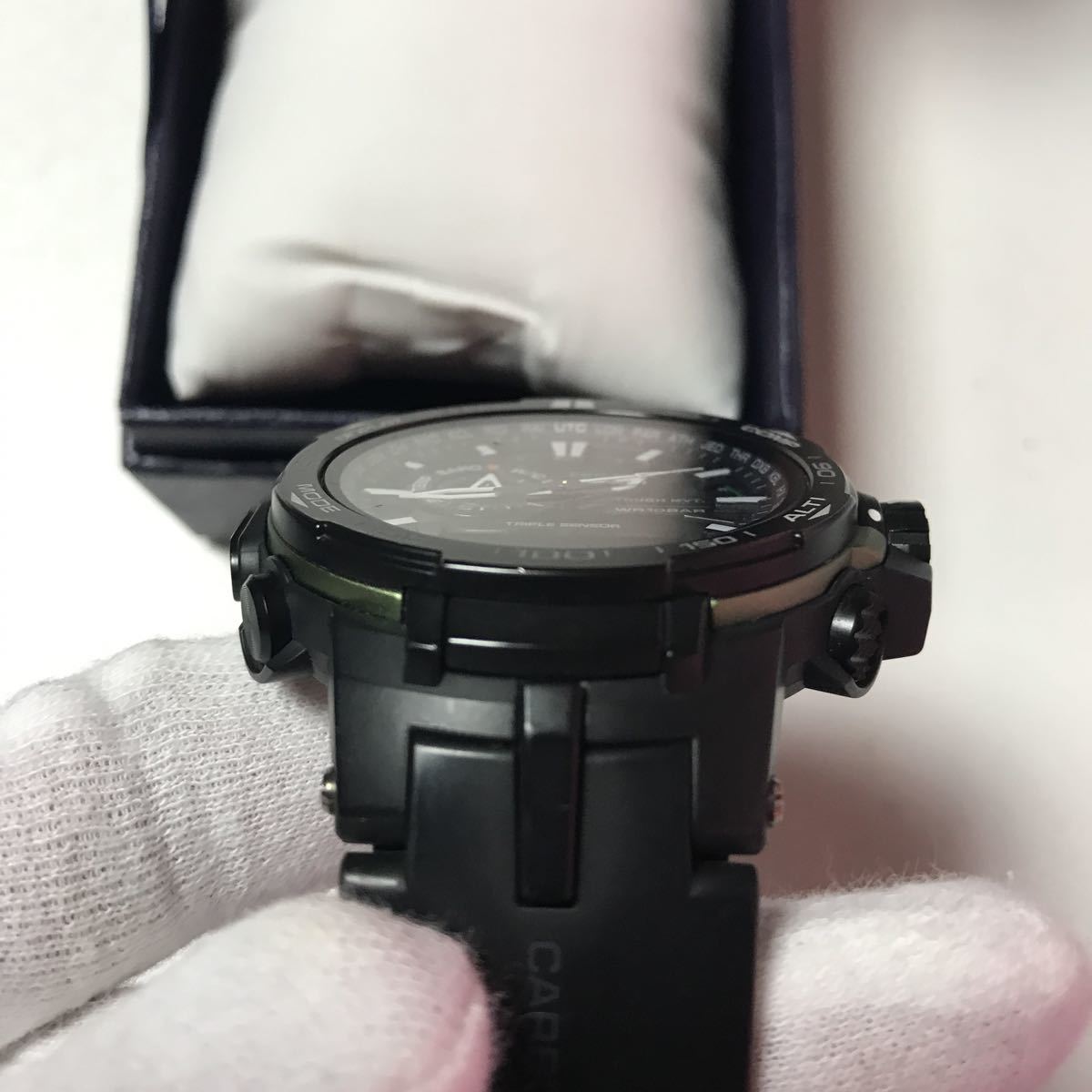 G-SHOCK CASIO 美品 GW-M5610BA 送料 アナログ G-SHOCK 稼働品 美品 電波