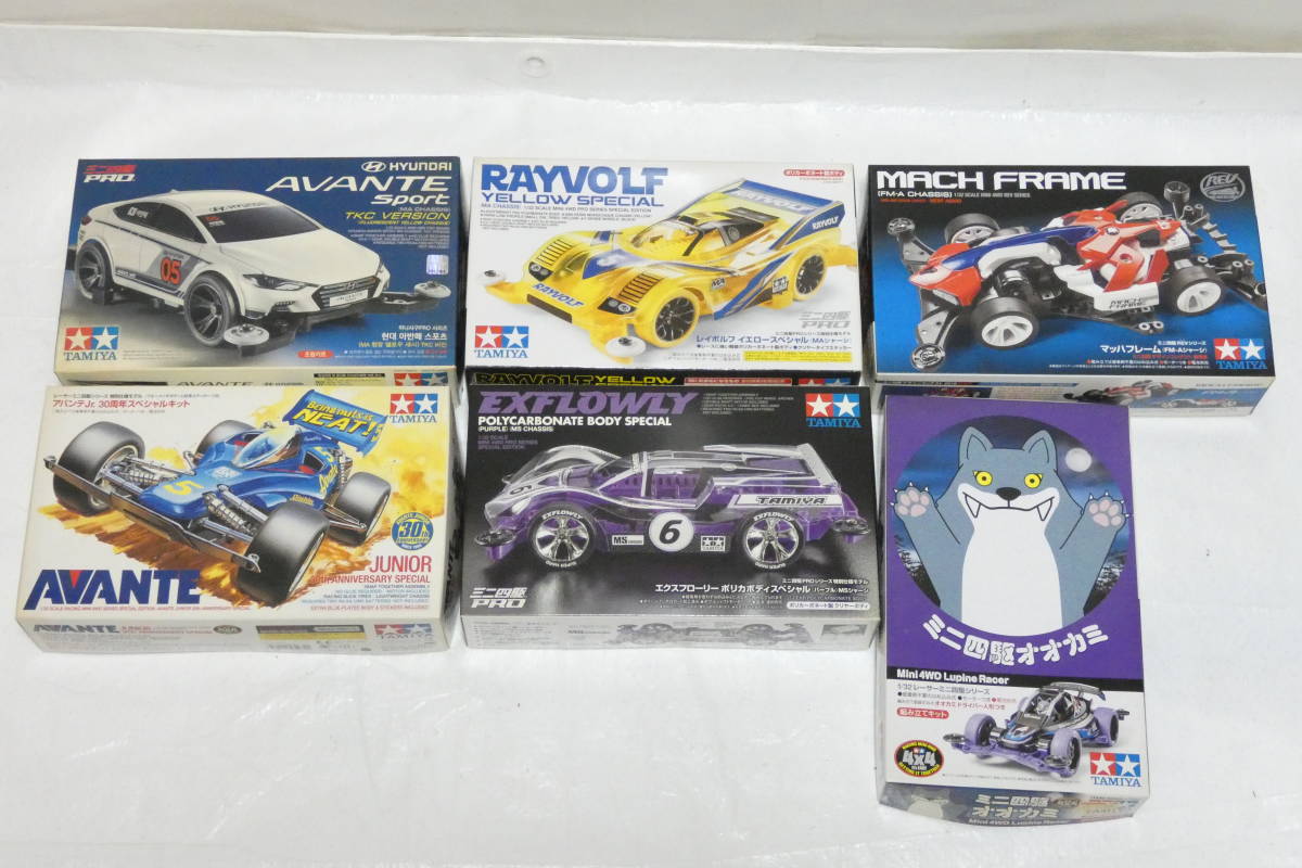 2885T/未組立☆タミヤ ミニ四駆 まとめて6箱セット/レイボルフ 