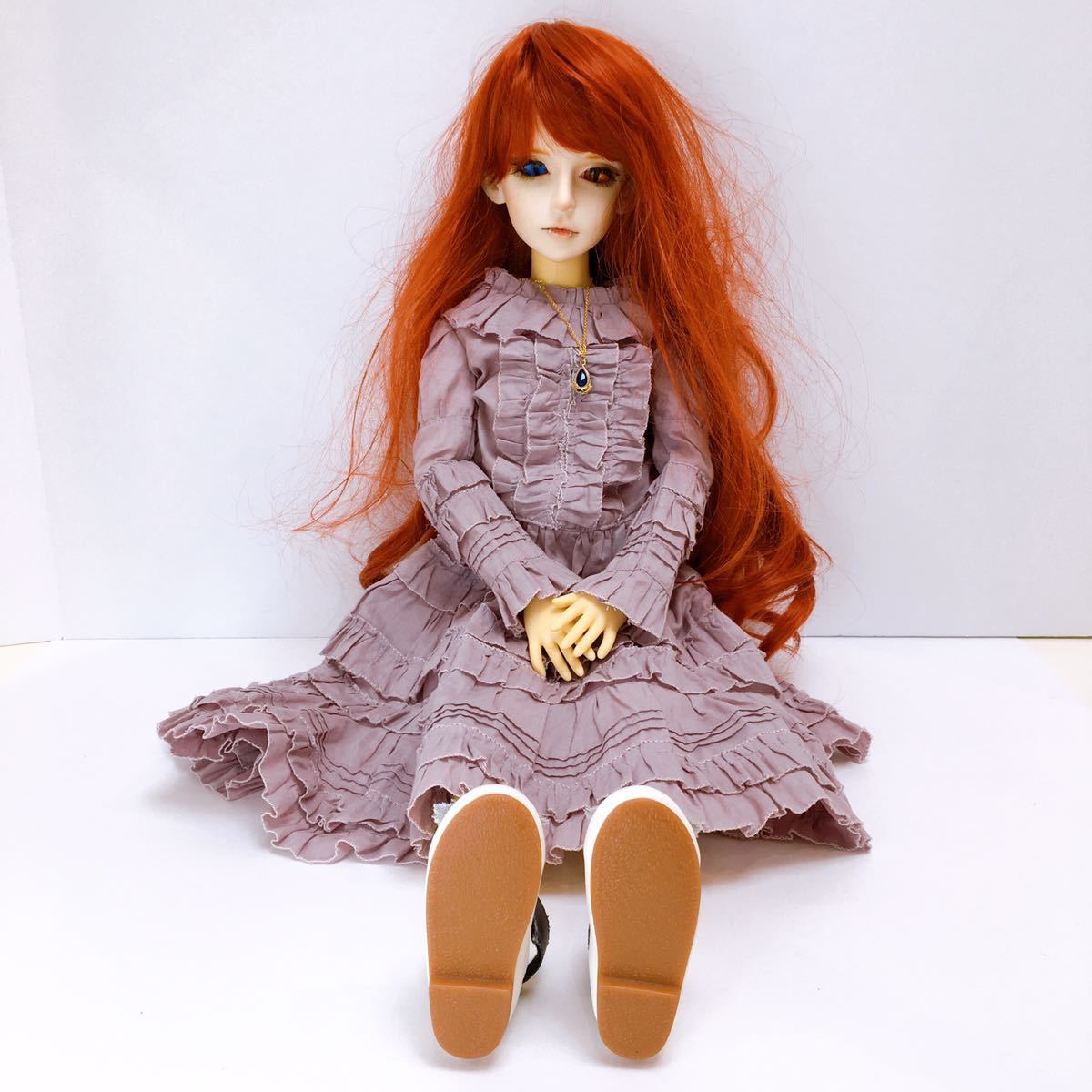 100【中古】D.O.D ドール オッドアイ ブルー/レッド 球体関節人形 
