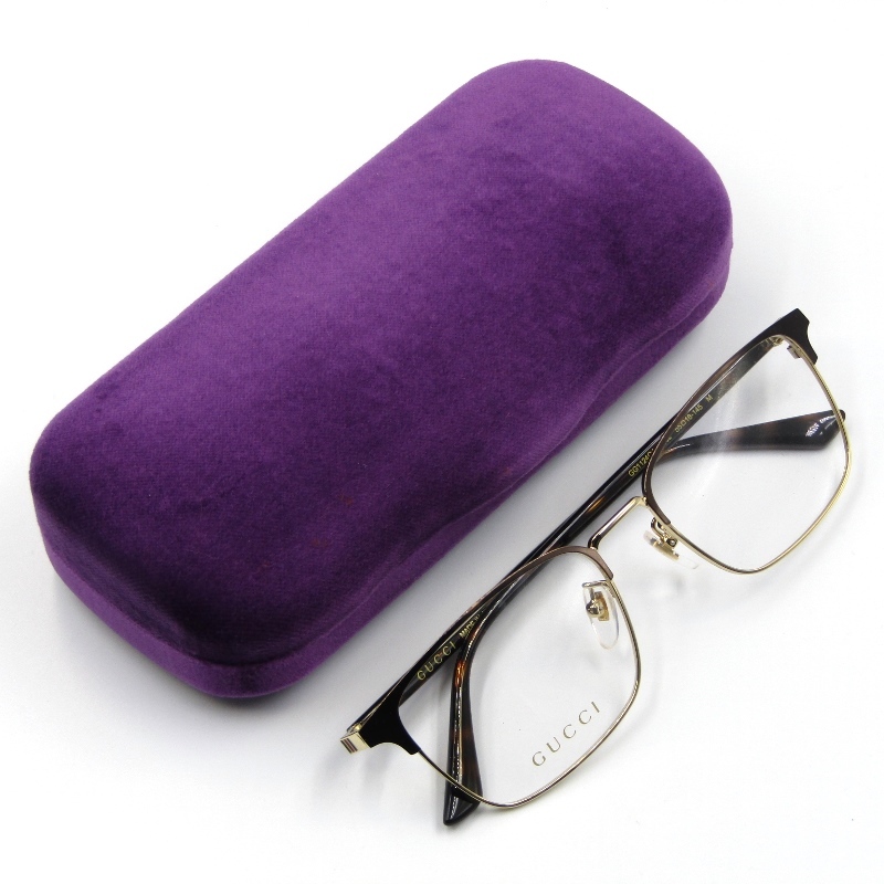 グッチ シェリーライン Gロゴ ヴィンテージ サングラス GG2452 黒