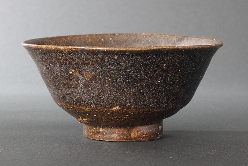 黒高麗茶碗 公式通販 高麗天目茶碗｜李朝時代・黒釉・箱書あり &amp