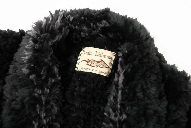 レディース 美品◎Paula Lishman ビーバー 毛皮 ファーコート M相当