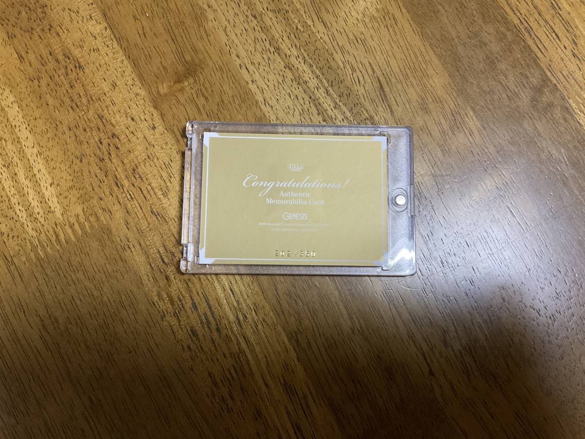 BBM ⁄ 山本由伸 ジェネシス 0 オリックス GENESIS ミントモール MINT