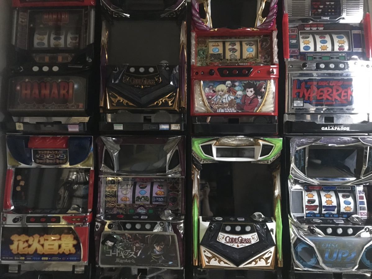 【まとめ売り】パチスロ 実機　8台セット_1