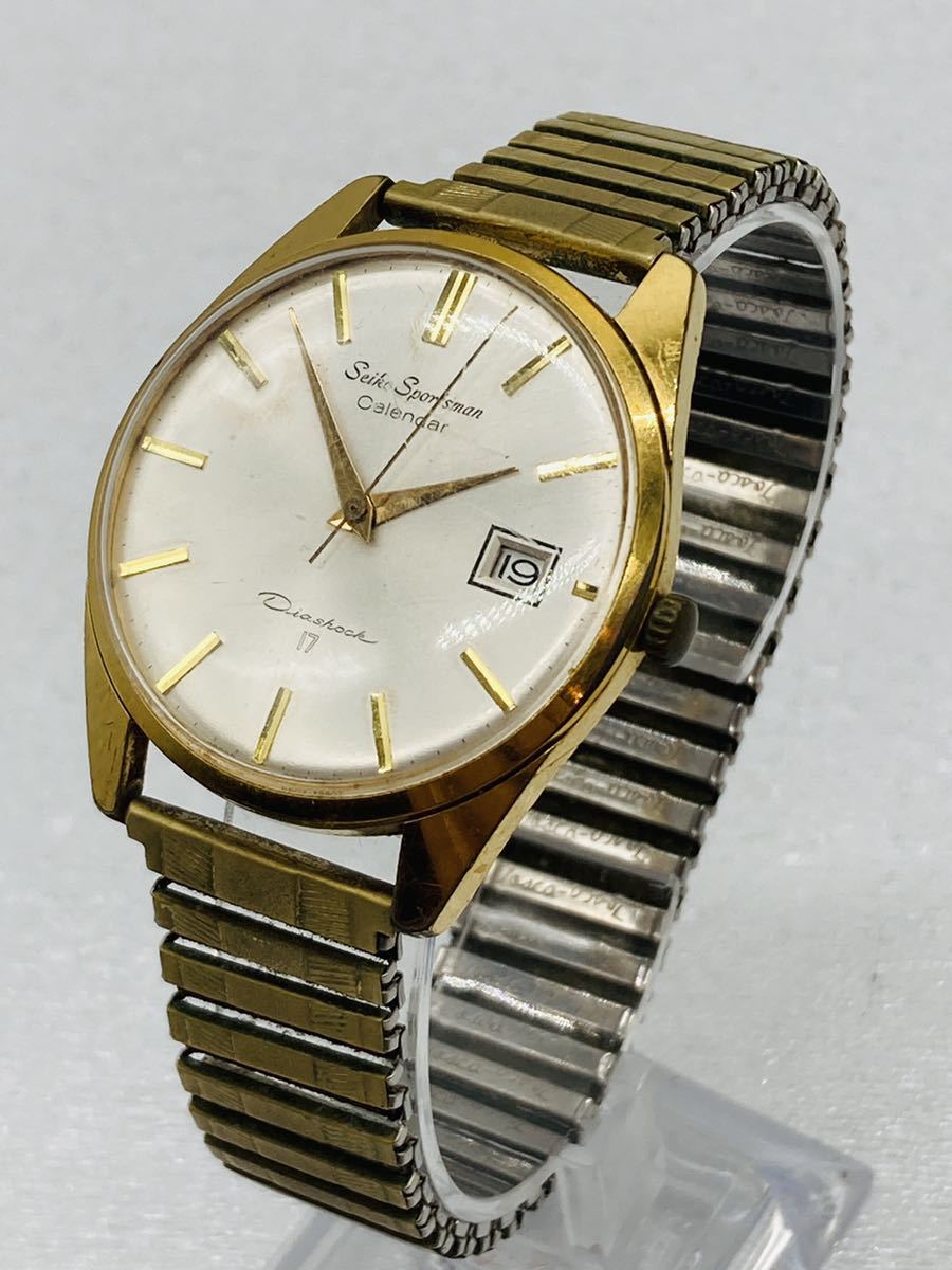 【正規品，安い】 h43 必見 SEIKO セイコー Sportsman Calendar カレンダー 17 手巻き メンズ 腕時計 品 現状(セイコー)｜売買されたオークション情報、yahooの商品情報をアーカイブ公開 - オークファン その他