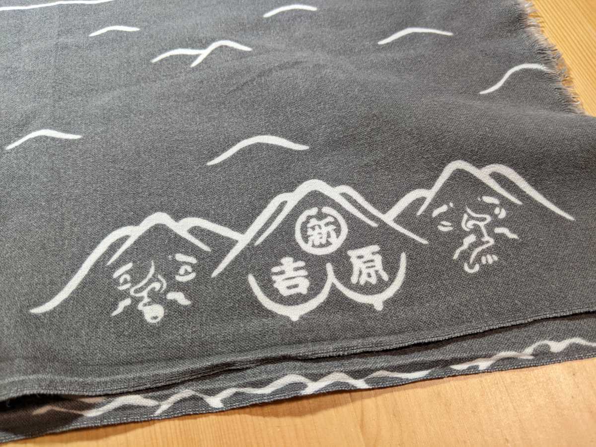 esow てぬぐい 川/kawa 本 ［ESOW+川/kawa + 新吉原］手ぬぐい 手拭い 