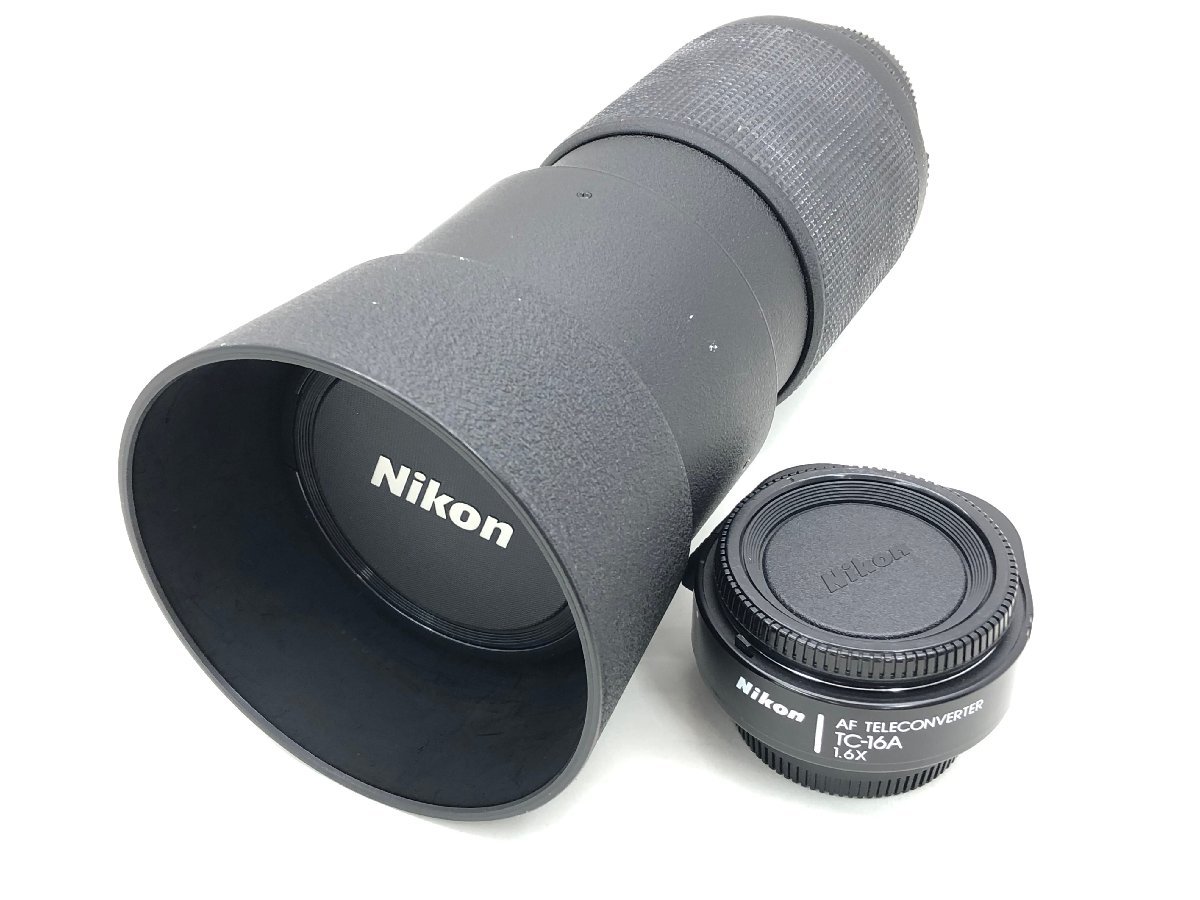 Nikon ED AF NIKKOR 80-200㎜ 1:2.8 D 一眼レフ用 レンズ 付属品