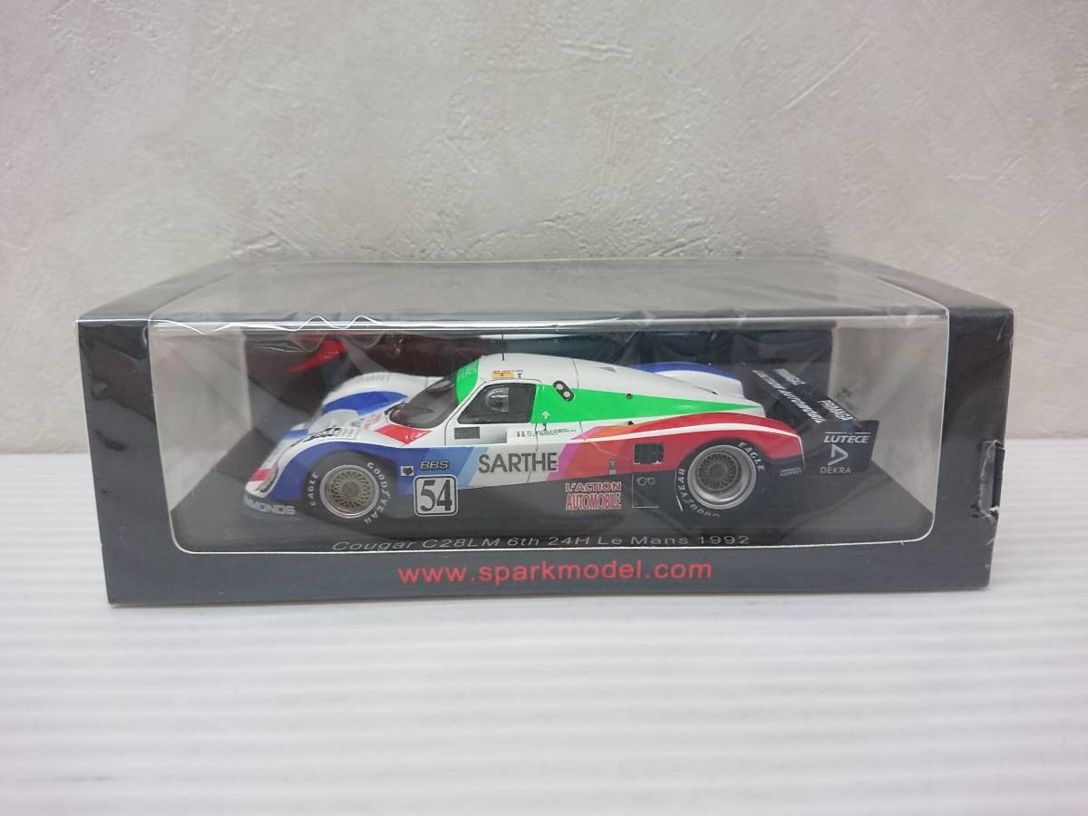 ☆スパーク 1/43 S3543 クラージュ C28 LM 1992 ル・マン 新品