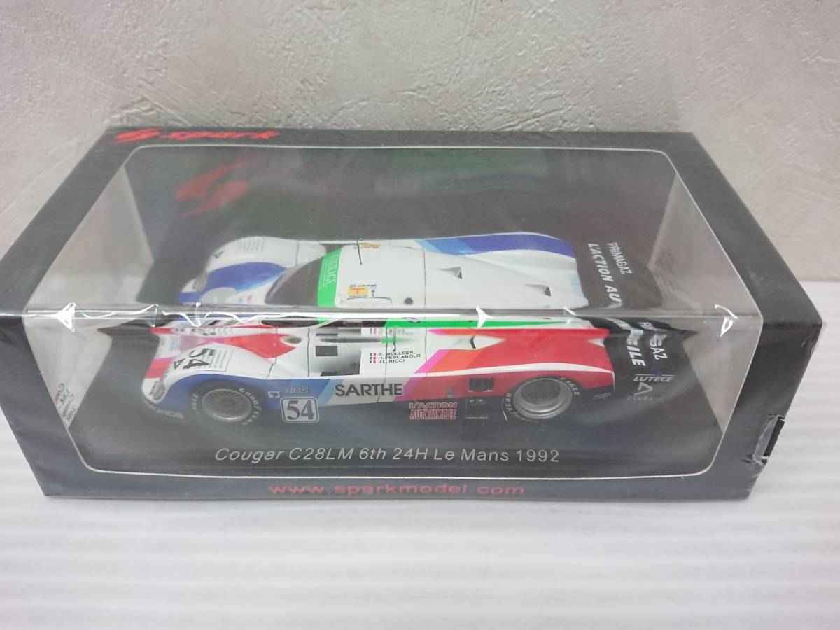 ☆スパーク 1/43 S3543 クラージュ C28 LM 1992 ル・マン 新品
