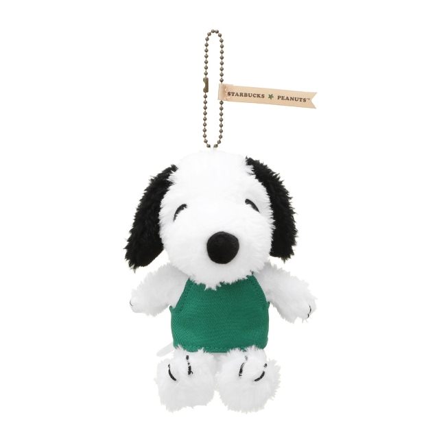 【スターバックス】最終値下げ　新品　グリーンエプロンスヌーピー Mini オンラインストア限定]スターバックス グリーンエプロンSNOOPY Mini