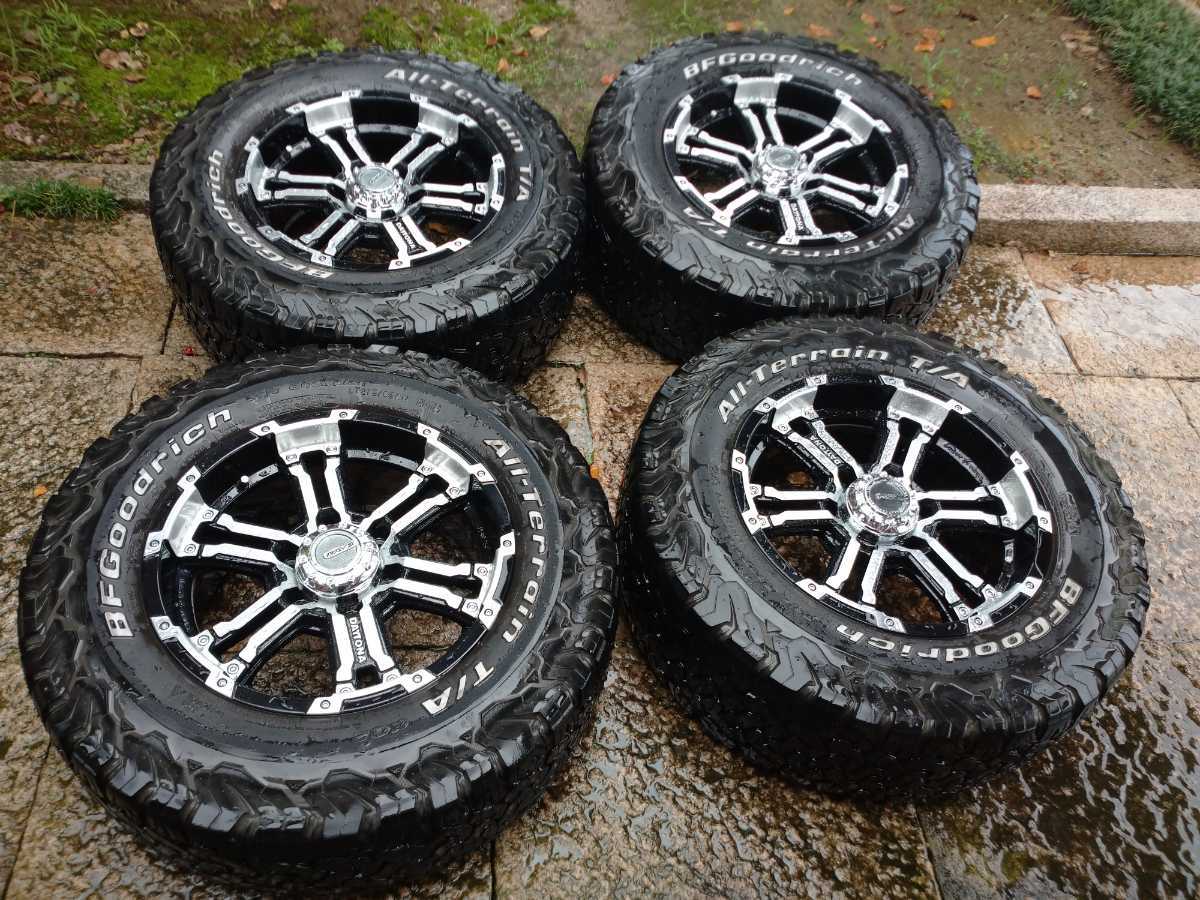 レイズのホイール 275/65R17 4本セット 6穴 ランクル プラド 