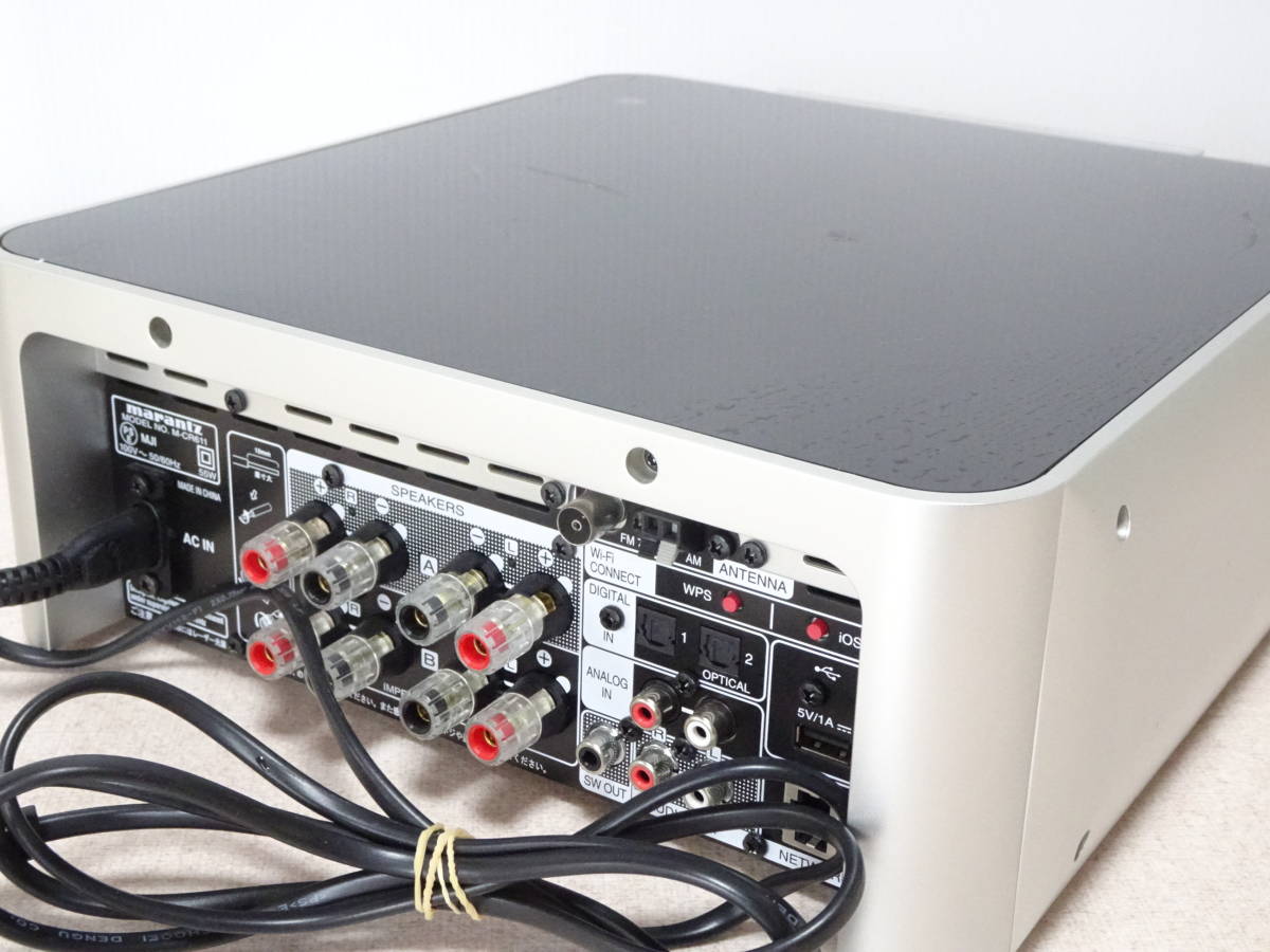 ▽marantz M-CR611 ネットワークCDレシーバー マランツ リモコン付き