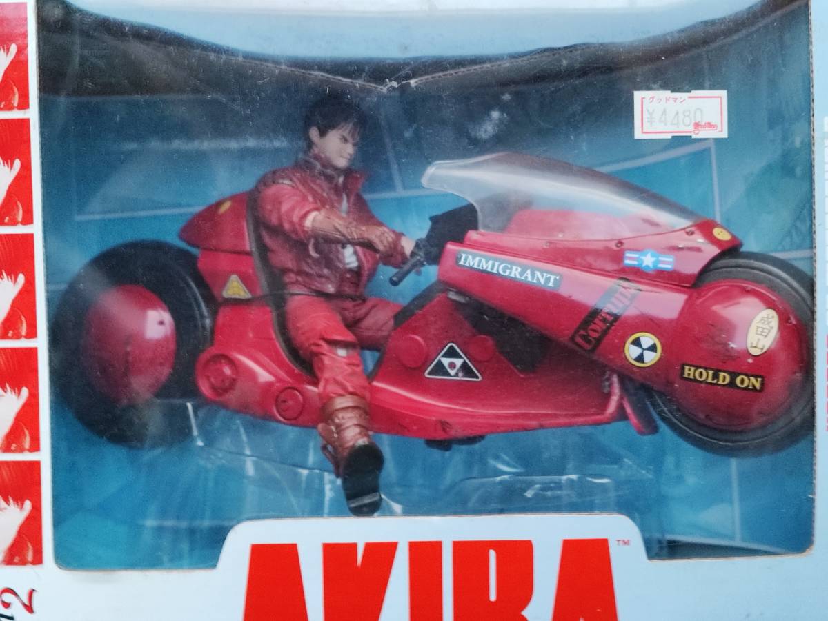 美品】【未使用】【使用済】 AKIRA フィギア 金田バイク 等 4体セット 