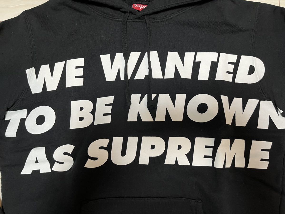 h*o様 we wanted to be known as supreme タオ Supreme Known As Hooded Sweatshirt(パーカ)｜売買されたオークション