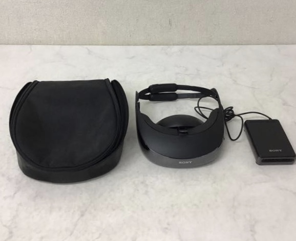送料込　SONY Personal 3D Viewer HMZ-T3W ？　 ヘッドマウントディスプレイ 3D Personal Viewer Video 08252 ファッショ