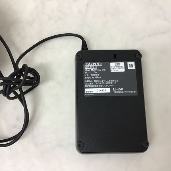 送料込　SONY Personal 3D Viewer HMZ-T3W ？　 ヘッドマウントディスプレイ 3D Personal Viewer Video 08252 ファッショ