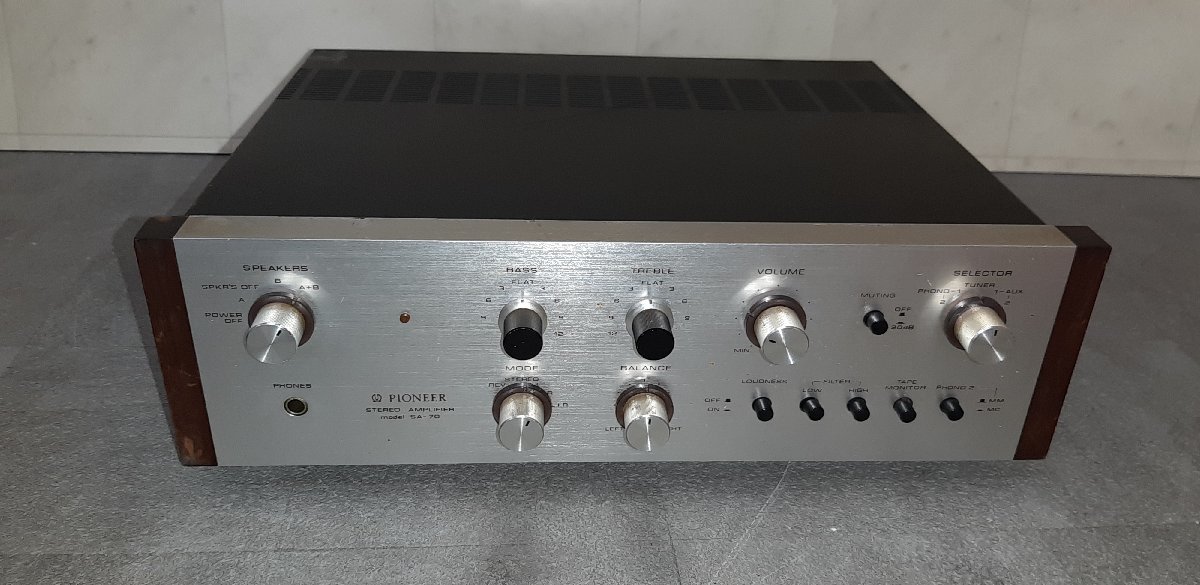 09S154□Pioneer プリメインアンプ SA-70□ SA-70 プリメインアンプ