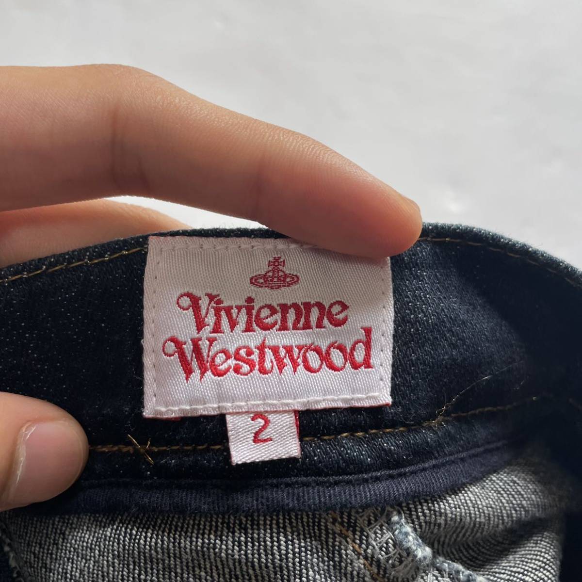 90s vivienne westwood denim skirt ヴィヴィアンウエストウッド 