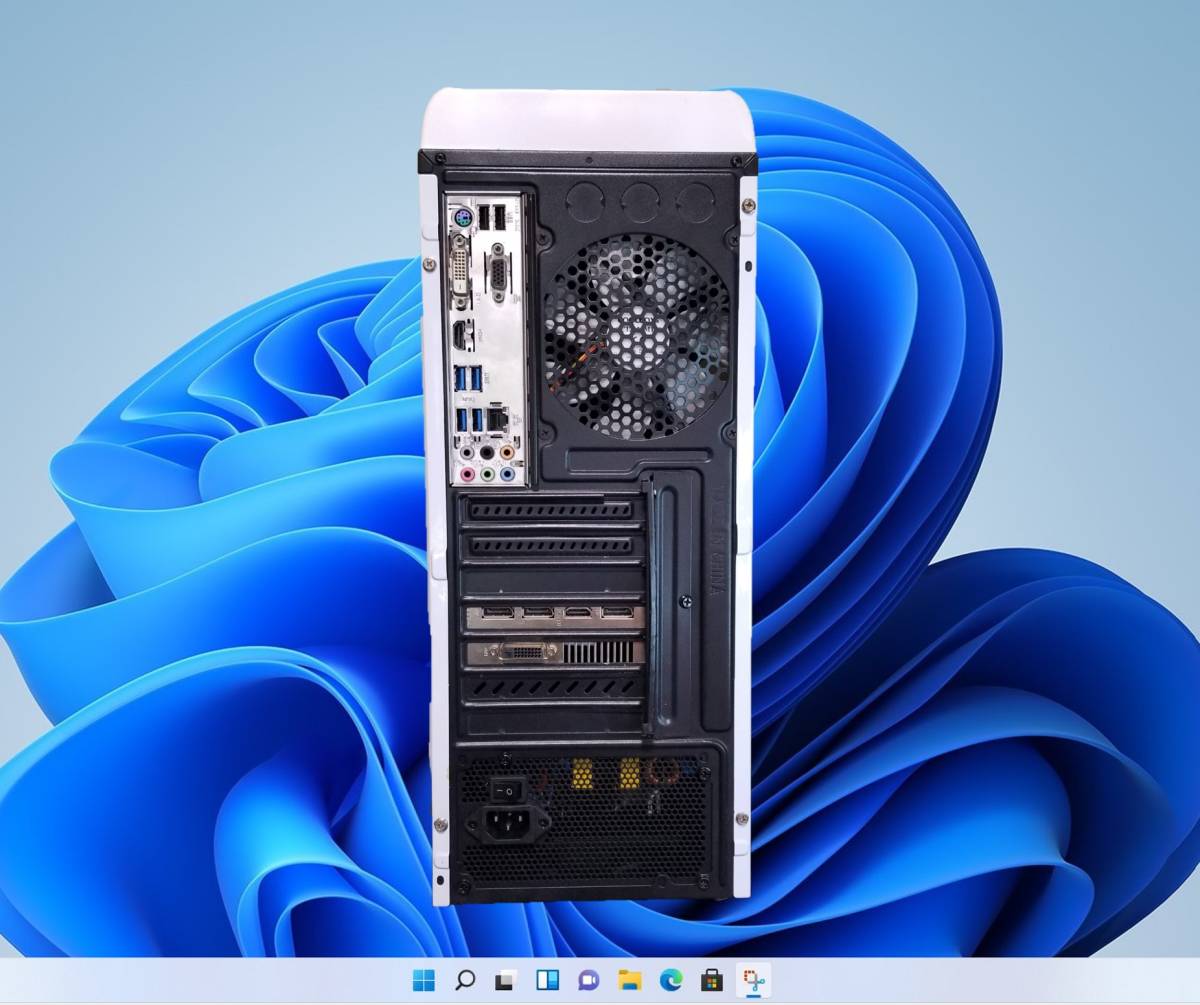 Windowsデスクトップ GTX1060 6gb intel core i7-6700 Gaming PC/i7 6700/16G/GTX1060 6G/SSD+HDD/MS-OFFICE/#129 パソコン