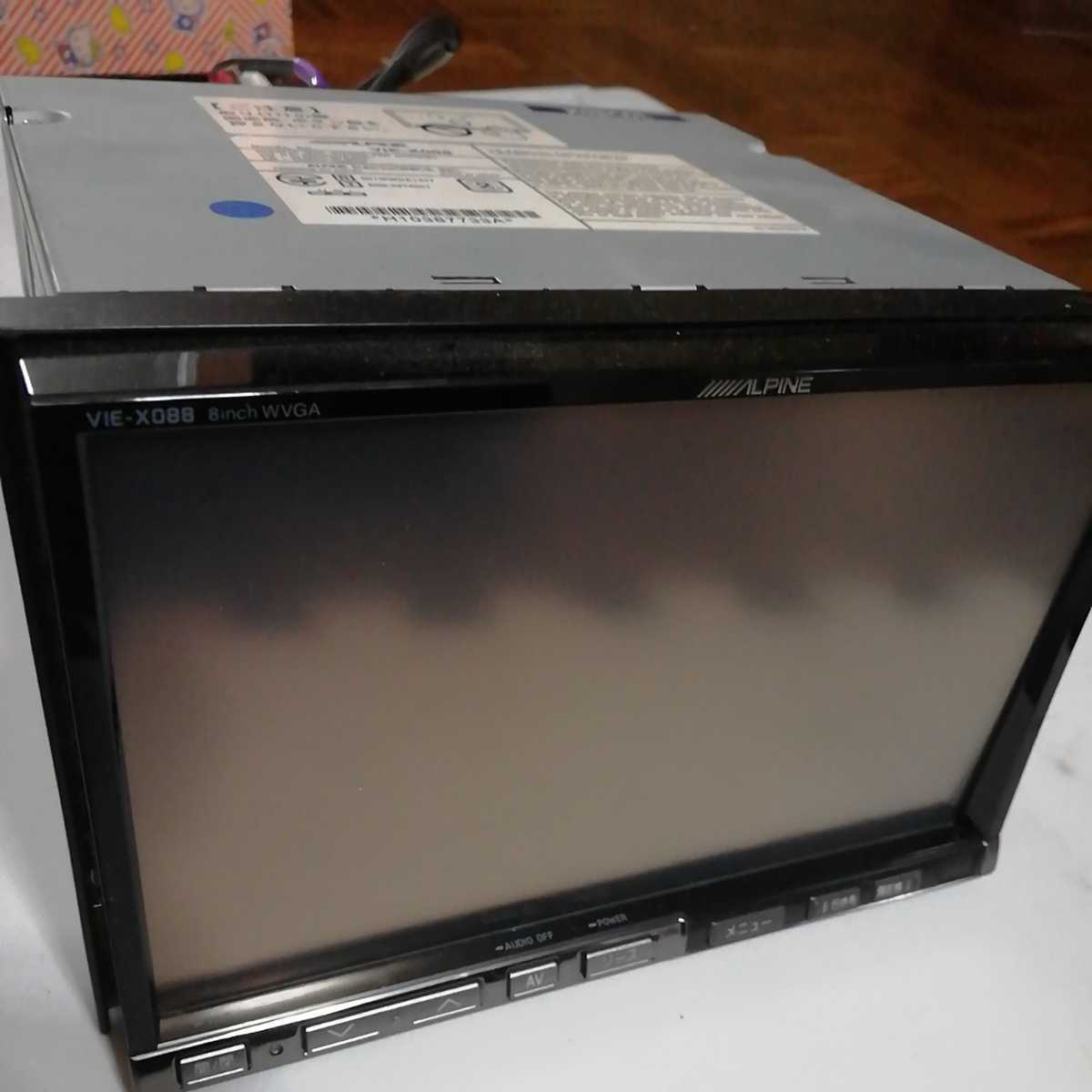 アルパイン X08 8インチナビ ALPINE VIE-X008 アルパイン VIE-X008-EL