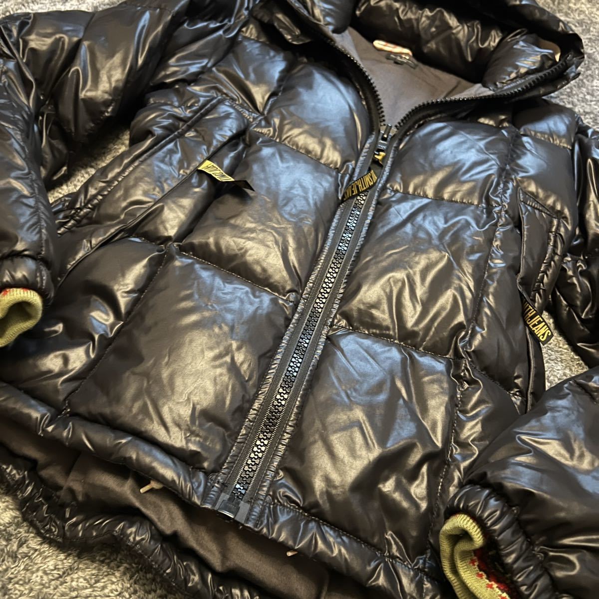 10ポールスミス Paul Smith ダウンジャケット ブラック黒 Lサイズ