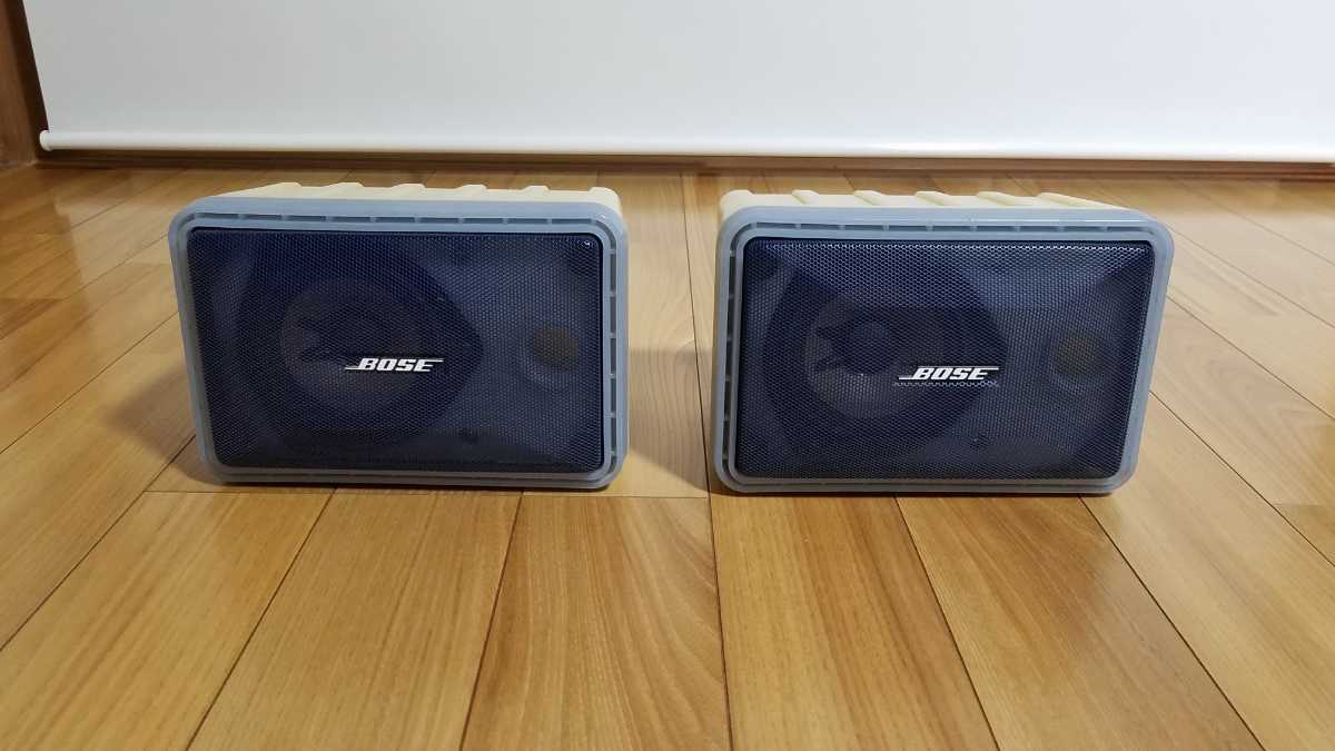 【希少シリアル連番ペア】BOSE 101MM スピーカー 動作確認済 ボーズ ☆美品☆ 希少 限定色 BOSE ボーズ 101MM スピーカー ペア シリアル連