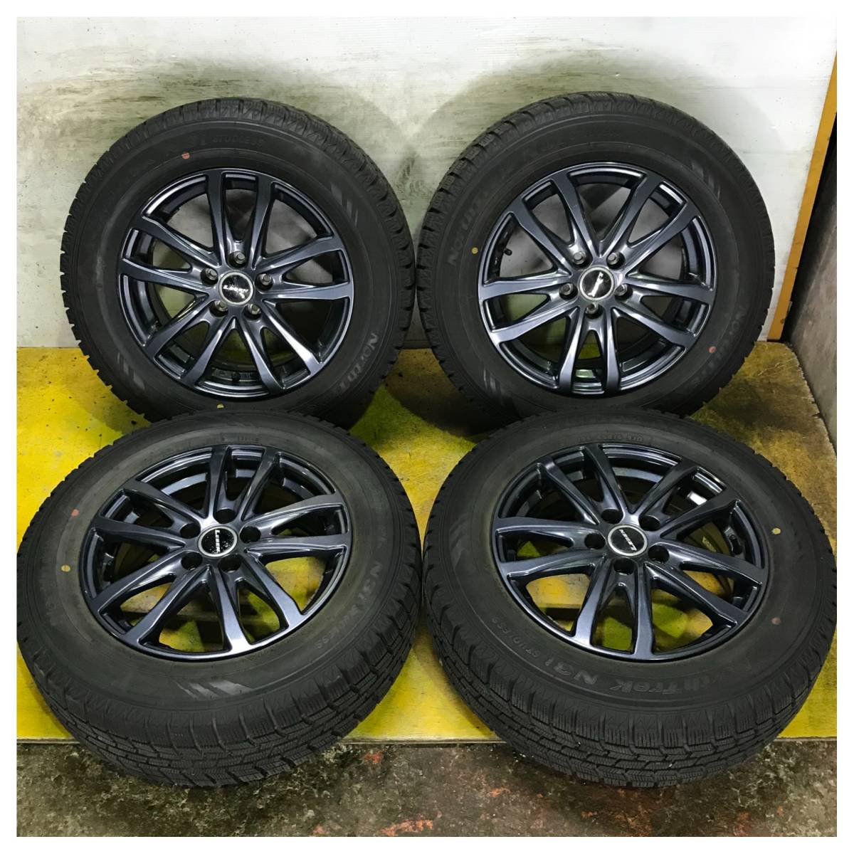 お買い得，格安 139 AUTOBACS NORTHTREK N3i 195/65R15 2018年製 時の模様あり PCD 100mm アリオン プリウス プレミオ 等(スタッドレスタイヤ)｜売買されたオークション情報、yahooの商品情報をアーカイブ公開 - オークファ 5穴