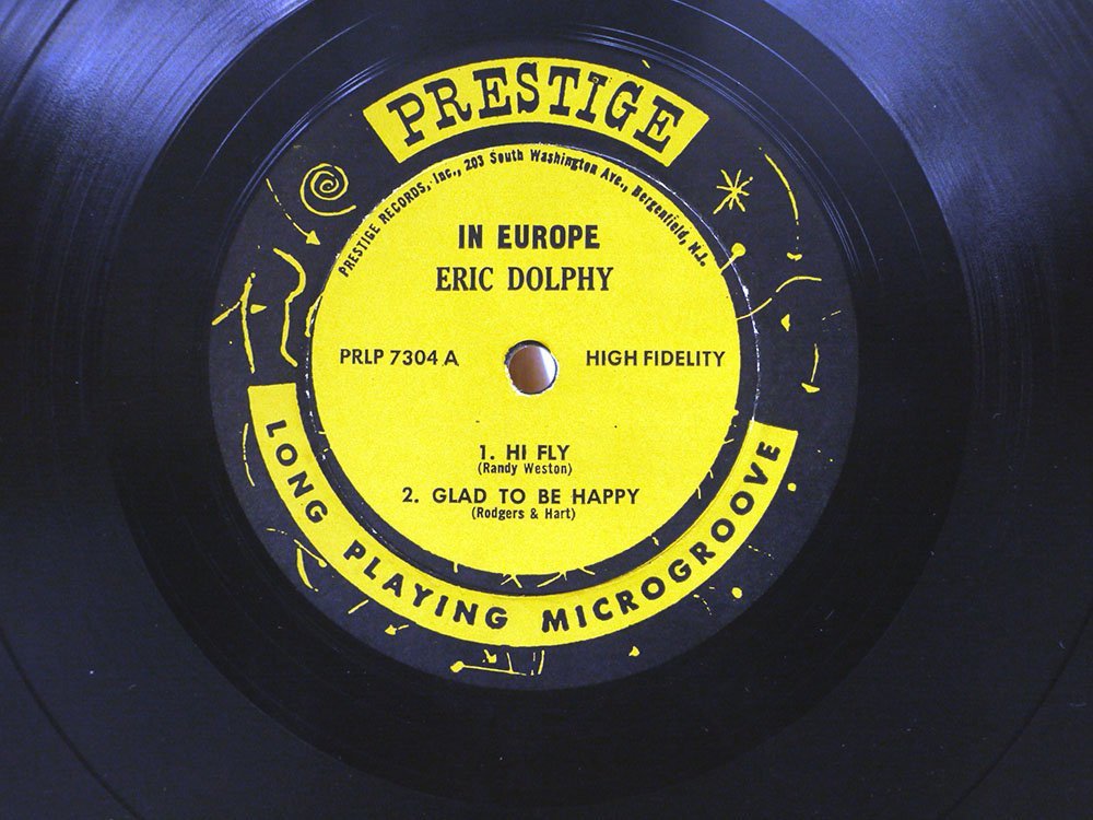 Eric Dolphy Vol. In 0 Europe, - – PRESTIGE ⁄00260 米LP Europe