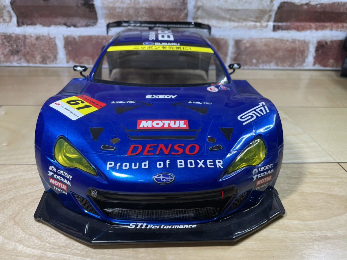 タミヤ RCカー 1/10 SUBARU BRZ R&D SPORT 2014 Rd.2 FUJI ボディー