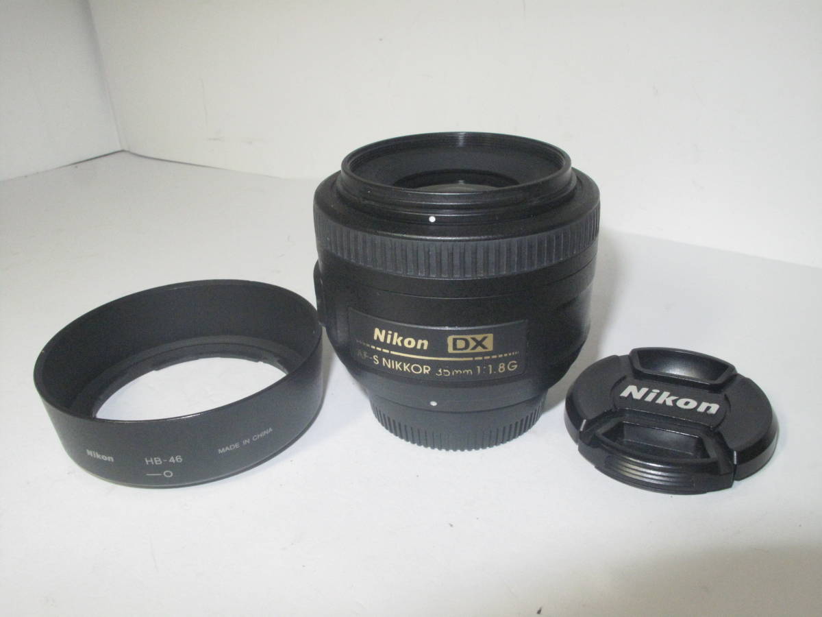 DX 35mm Nikon AF-S NIKKOR F1.8G ニコン 箱フード付 | f⁄1.8