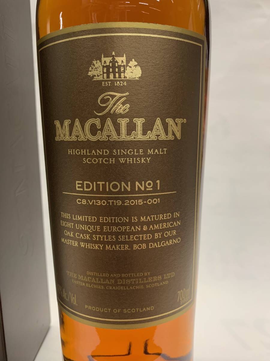THE MACALLAN EDITION №1 ザ・マッカラン エディション ナンバー1