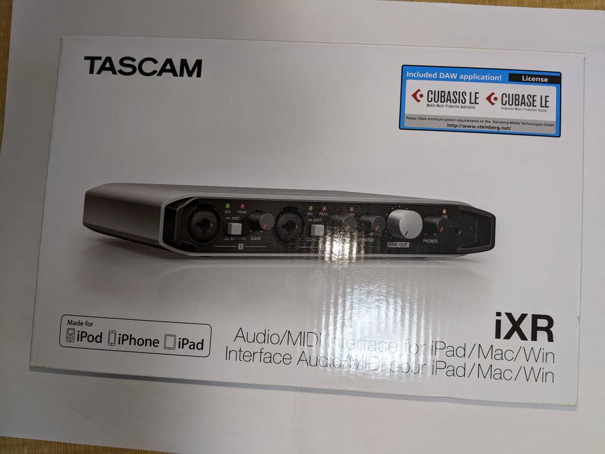 TASCAM オーディオ/MIDIインターフェース iXR 中古 美品 iXR 