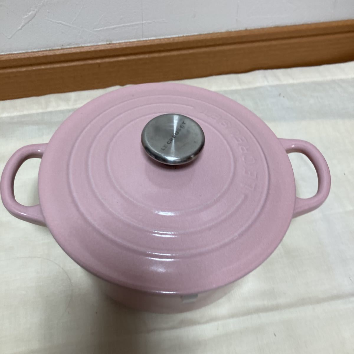 Le Creuset ル-le・クルーゼ ピンク 16cm ル・クルーゼ ココットロンド