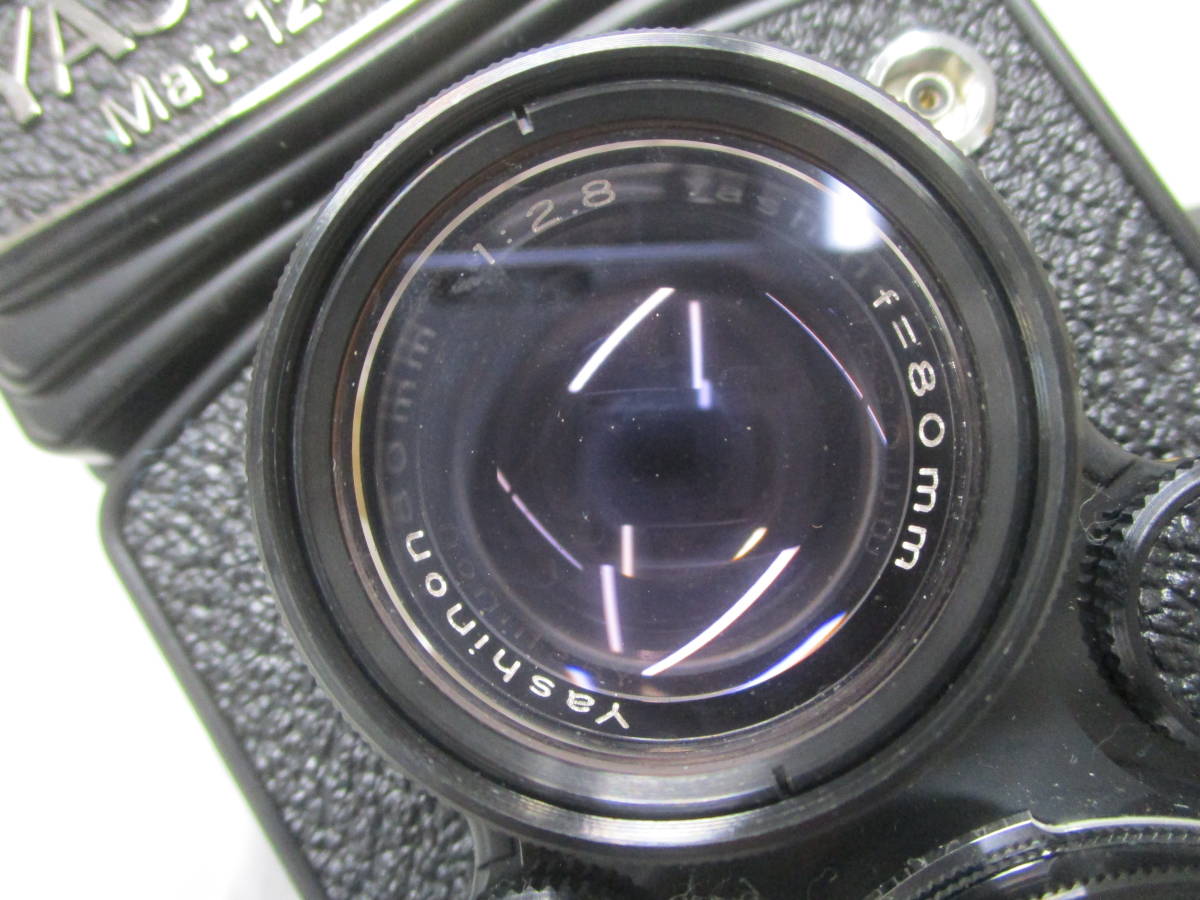整備済 並品ヤシカ44 二眼レフ 60mm f⁄3.5 #1479 カメラ、光学