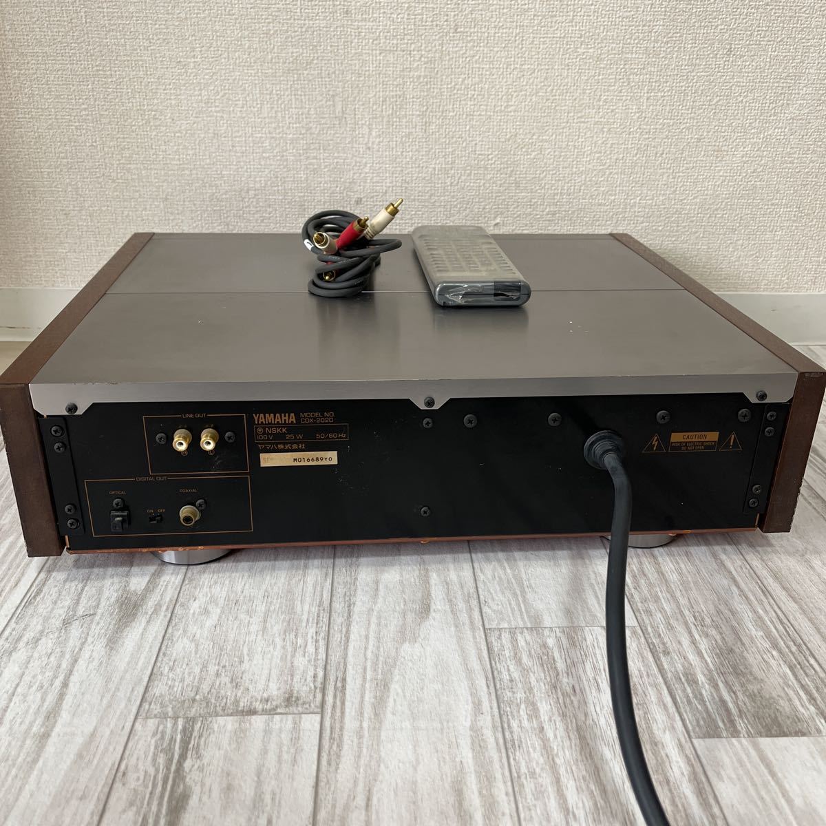 CDX-2020 Yamaha CD YAMAHA | Player - Made In Japan ヤマハ CDプレーヤー ハイファイ堂 高価買取・販売 中古オーディオ 名機