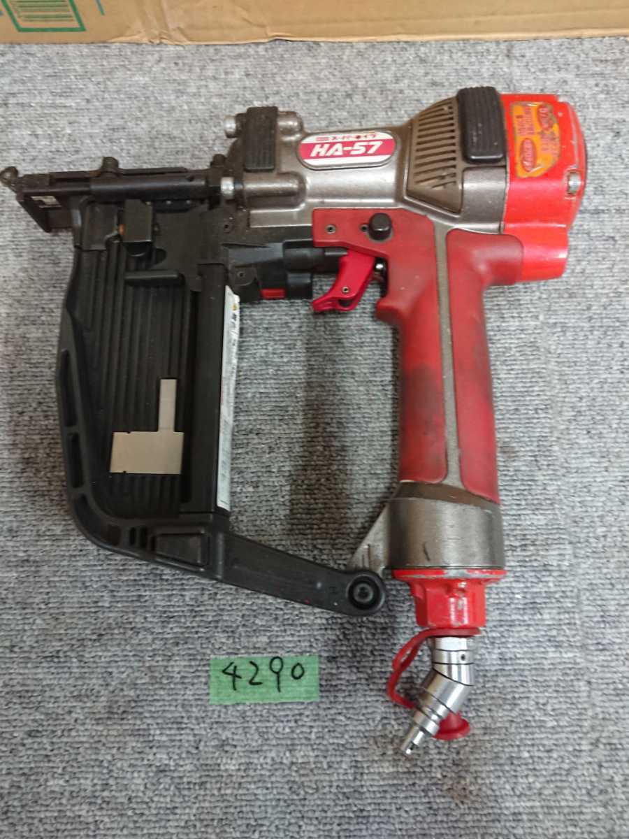 豊富な，人気SALE ゆ4290 マックス HA-57 ステープル 釘打ち機 釘打機 エアーコンプレッサー ツール 工具 高圧 常圧一般圧(エア釘打機)｜売買されたオークション情報、yahooの商品情報をアーカイブ公開 - オーク エア釘打機