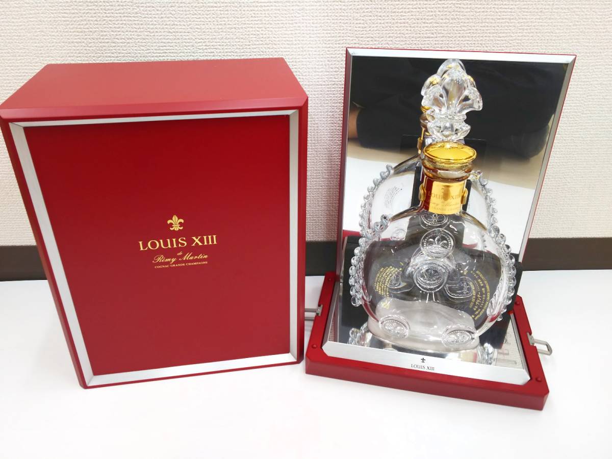 Martin Remy Baccarat Cognac MARTIN Louis XIII Crystal Bottle With 