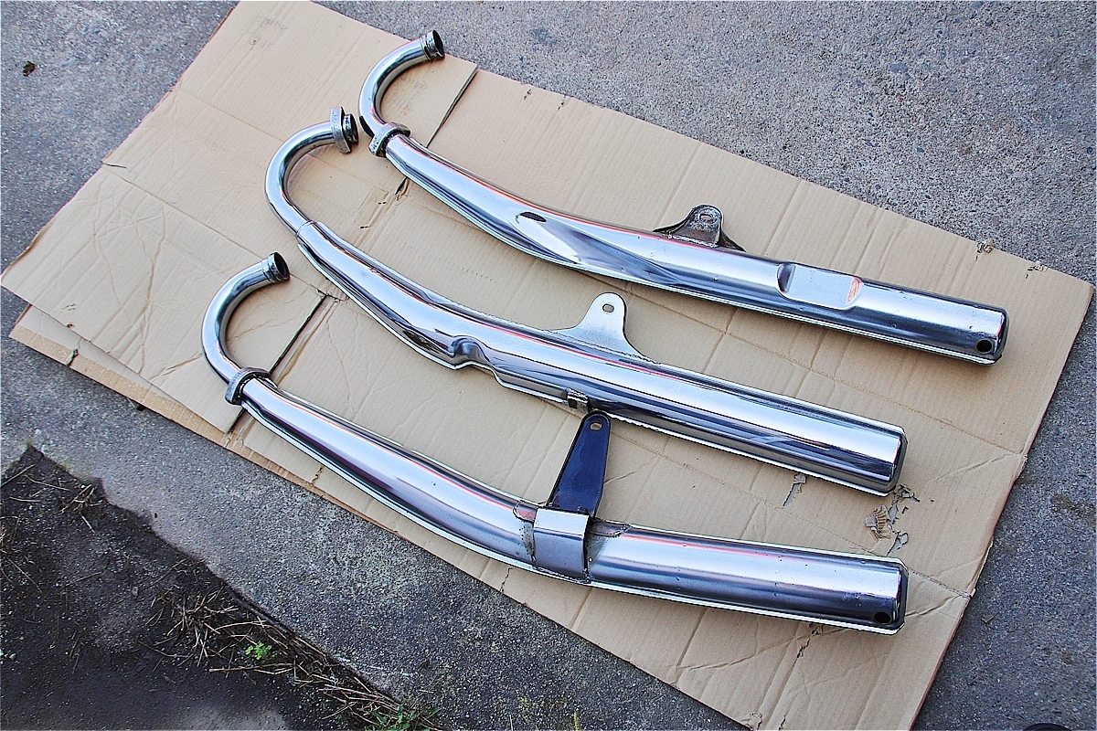 川崎 KAWASAKI カワサキ KH400 ケッチ400 純正 マフラー チャンバー
