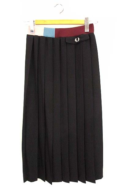 フレッドペリー FRED PERRY 21AW プリーツ ロング スカート E2103 102 