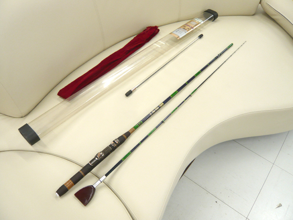ヘチ竿 スズミ カーボンロッド 鱗堤180 全長約180cm SUZUMI 釣り竿 硬 