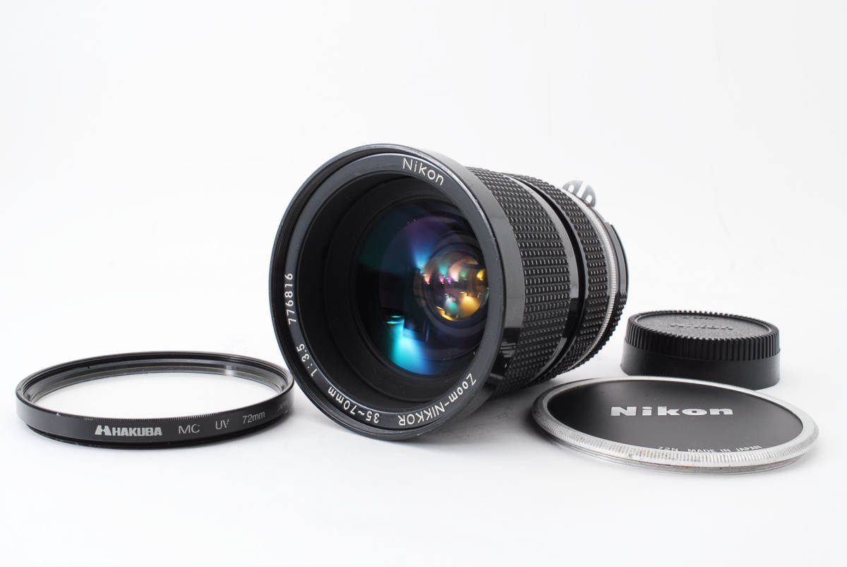 【赤字超特価】 極上品 Nikon ニコン Ai Zoom ズーム Nikkor ニッコール 35-70mm F/3.5 MF レンズ 1061738(ニコン)｜売買されたオークション情報、yahooの商品情報をアーカイブ公開 - オークファン ニコン
