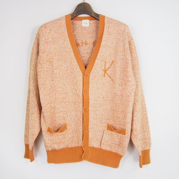カールヘルム Karl Helmut ミックスコットンニットカーディガン 