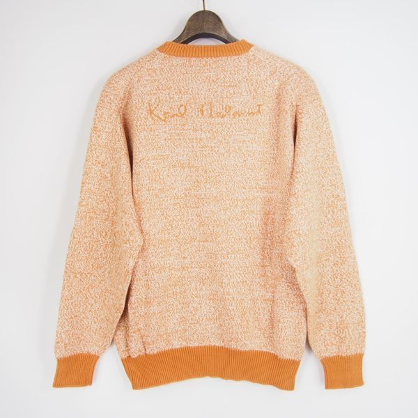 カールヘルム Karl Helmut ミックスコットンニットカーディガン
