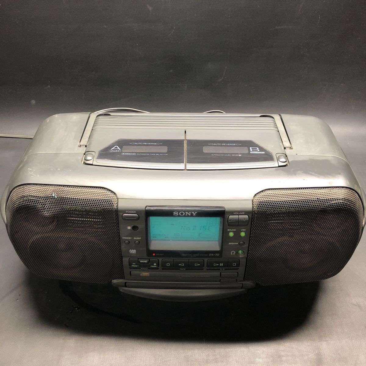 ソニー　ソナホーク　ジャンク ジャンク（其001 10）SONY SONA HAWK ZS-70 ソナホーク CDラジカセ