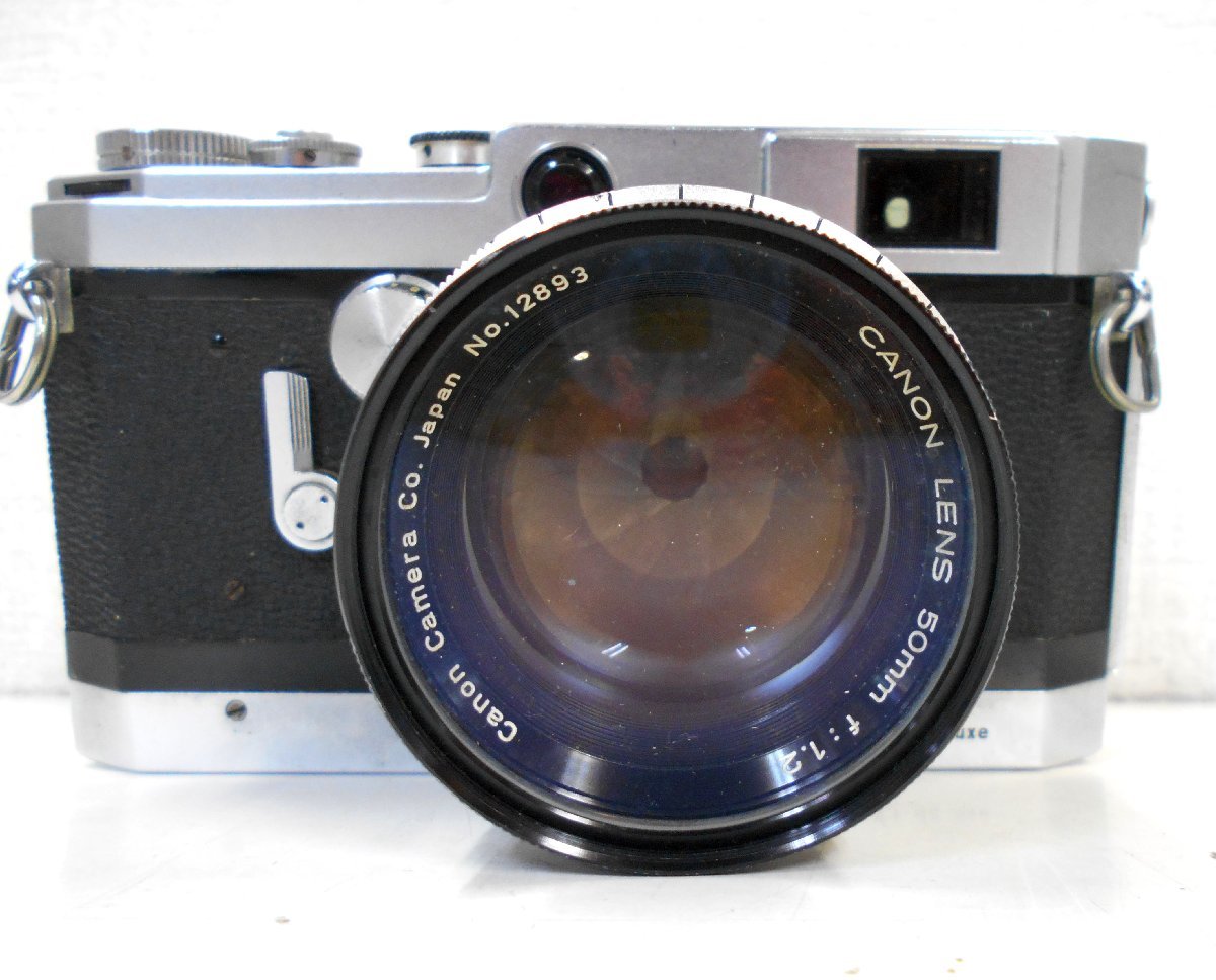 最安値 CANON キャノン VT de luxe ボディ 50mm f1.2 レンズ ジャンク