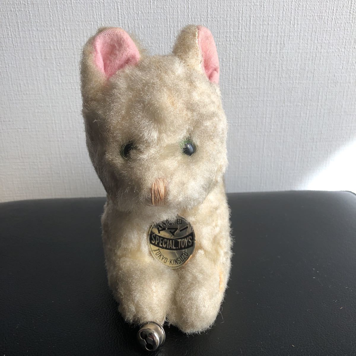 猫 ネコ ねこ ぬいぐるみ レトロ 昭和 戦前？ ママー 金鈴 SPECIAL TOY 