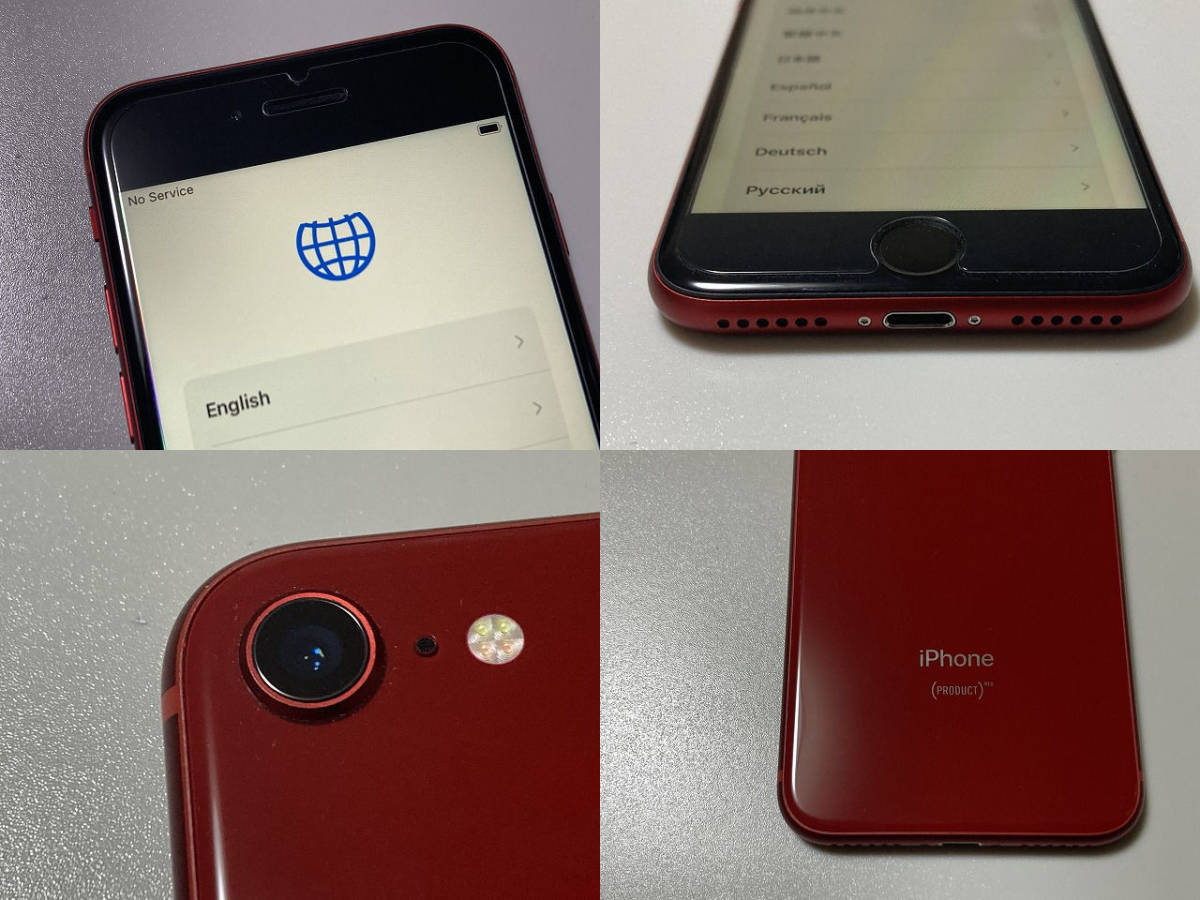 ◇◇◇ iPhone8 64GB 赤 [(PRODUCT)RED] バッテリー容量100% ◇◇◇ iPhone