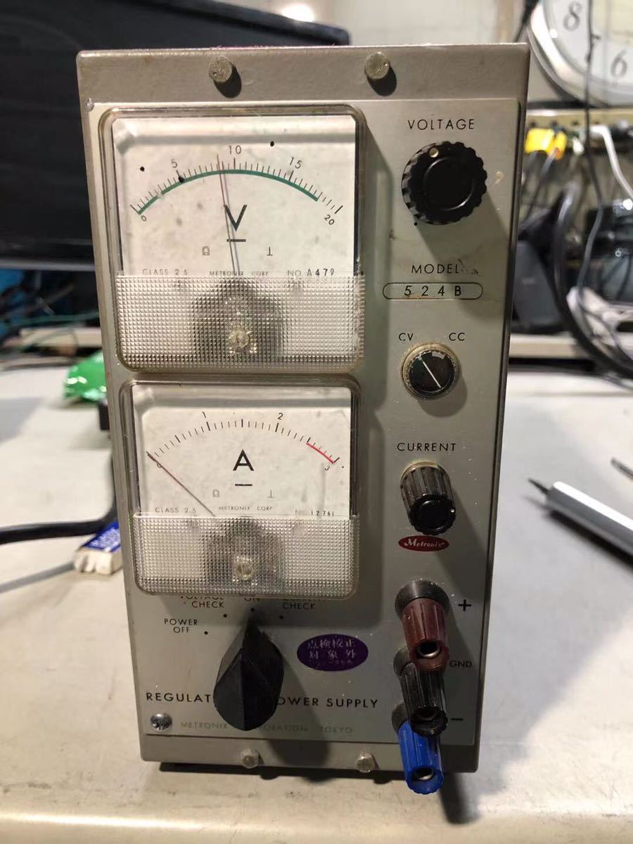 E63 Metronix メトロニクス 524B 電源確認のみ コードが切れています(その他)｜売買されたオークション情報、yahooの商品 ...