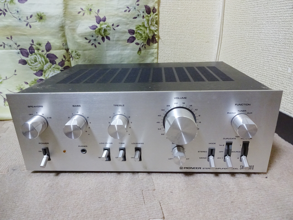 ☆昭和レトロ☆PIONEER プリメインアンプ SA-6800II ジャンク♪ ☆昭和