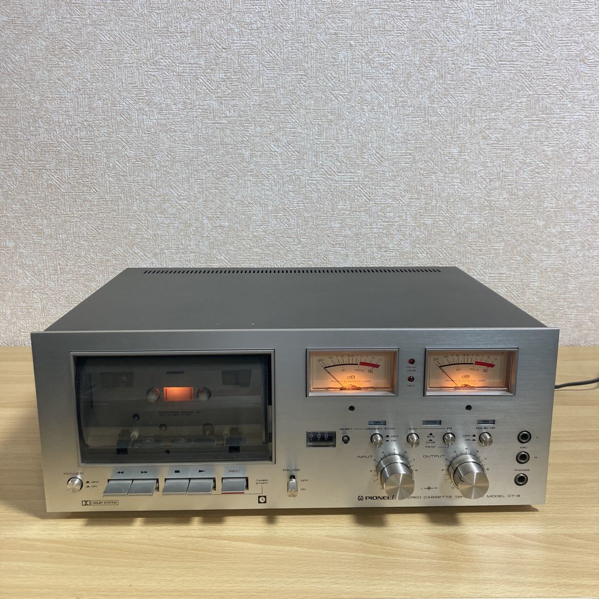 ☆PIONEER パイオニア CT-8 カセットデッキ CPioneer CT-8 【公式通販】